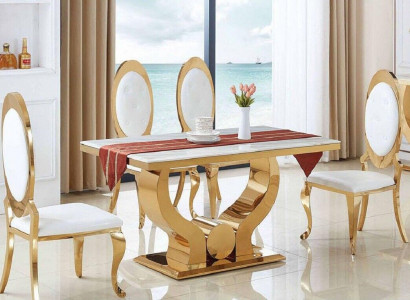 Esstisch Esszimmer Set Essgruppe Klassischer Tisch 5tlg Set Stuhl neu